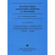 Chorvátska literatúra v slovenskej kultúre II. (1939- 1948) - cena, porovnanie