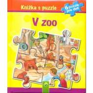 Knižka s puzzle - V ZOO - cena, porovnanie