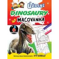 Maľovanka so 6 hračkami - Úžasné dinosaury - cena, porovnanie