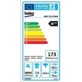 Beko WRE 7512 XWW