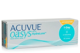 Johnson & Johnson Acuvue Oasys 1-Day with HydraLuxe for Astigmatism 30ks