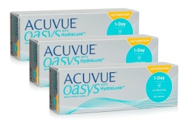 Johnson & Johnson Acuvue Oasys 1-Day with HydraLuxe for Astigmatism 90ks