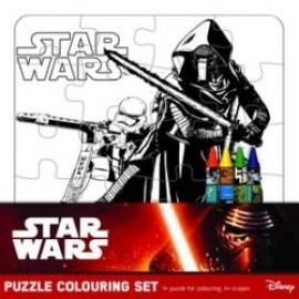 Star Wars omalovánkové puzzle