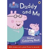 Peppa Pig: Daddy and Me Sticker Colouring Book - cena, porovnanie