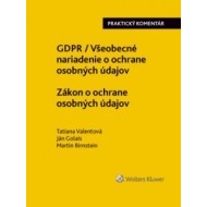 GDPR Všeobecné nariadenie o ochrane osobných údajov Zákon o ochrane osobných - cena, porovnanie