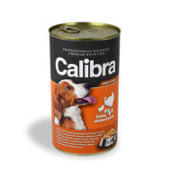 Calibra Dog konzerva morka + kuracie + cestoviny v želé 1240g - cena, porovnanie