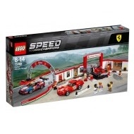 Lego Speed Champions 75889 Úžasná garáž Ferrari - cena, porovnanie