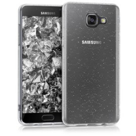 Kwmobile Priehľadné púzdro s dizajnom bodky Samsung Galaxy A5 (2016)