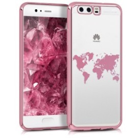 Kwmobile Priehľadné púzdro s dizajnom Huawei P10