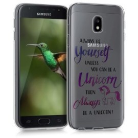 Kwmobile Priehľadné púzdro Samsung Galaxy J3 (2017)