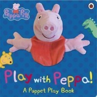 Peppa Pig: Play with Peppa Hand Puppet Book - cena, porovnanie