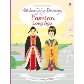 Sticker Dolly Dressing: Fashion Long Ago