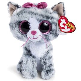 Beanie Boos Kiki - Grey Cat