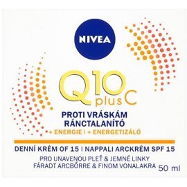 Nivea Energizujúci Denný krém proti vráskam Q10PLUS C 50ml