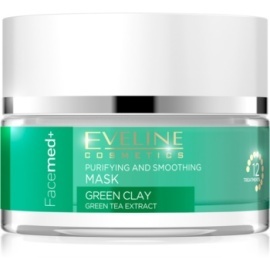 Eveline Cosmetics Facemed Purifying And Smoothing Mask Green Clay 50ml