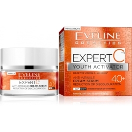 Eveline Cosmetics Expert C Youth Activator Day And Night Cream- Serum 40+ 50ml