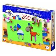 Detoa  Drevené hračky – Magnetické puzzle ZOO
