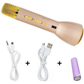 Eljet Karaoke Mikrofón Basic zlatý