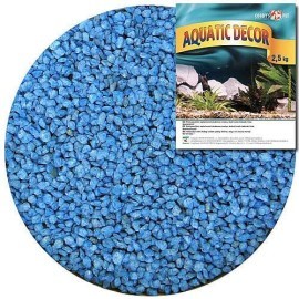 Cobbyspet Aquatic Decor Štrk modrý 3-4mm 2.5kg