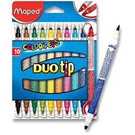 Maped Mapované Color Peps Duo Tipy, 10 farieb