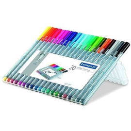 Staedtler Linery Triplus 336 box 20 farieb