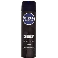 Nivea Men Deep Dry & Clean Feel 150ml - cena, porovnanie