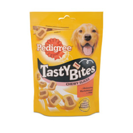 Pedigree Tasty Bites Chewy Slices 155g