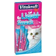 Vitakraft Liquid Snack s lososom pre mačky 1ks - cena, porovnanie