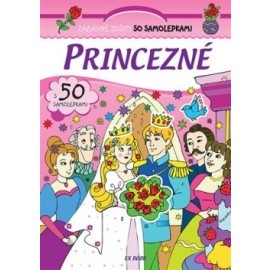 Princezné - Zábavné zošity so samolepkami