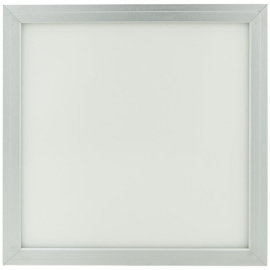 Ledsviti Strieborný LED panel s rámčekom 300x300mm 18W studená biela OT916S300X300-C-60-RAM