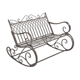 Casa Pro Kovové hojdacie kreslo 85x113x95cm