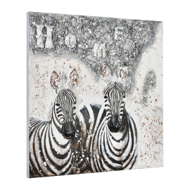 ArtWork Ručne maľovaný obraz - zebry