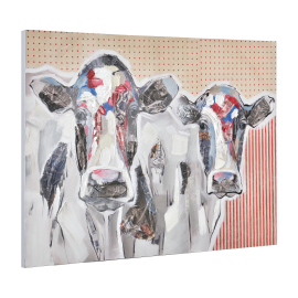 ArtWork Ručne maľovaný obraz - kravy