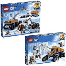 Lego City 60195 Mobilná polárna stanica + City 60194 Prieskumné polárne vozidlo