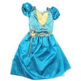 Mac Toys Šaty pro princeznu - modrá