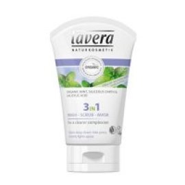 Lavera Čistiaca emulzia, Peeling a maska 3v1 125ml