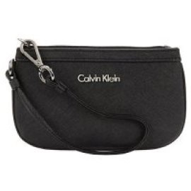 Calvin Klein Saffiano Wristlet