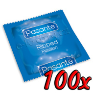 Pasante Ribbed Passion 100ks - cena, porovnanie