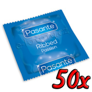 Pasante Ribbed Passion 50ks - cena, porovnanie