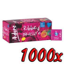 Pasante Adore Ribbed Pleasure 1000ks