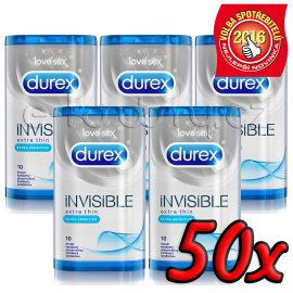 Durex Invisible Extra Sensitive 50ks