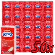 Durex Feel Thin 50ks - cena, porovnanie