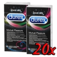 Durex Mutual Pleasure 20ks - cena, porovnanie