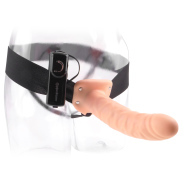 Fetish Fantasy Vibrating Hollow Strap-On 8" - cena, porovnanie