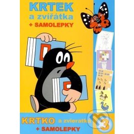 Krtek a zvířátka + samolepky