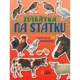 Zvířátka na statku - Objevuj a nalep