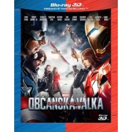 Captain America: Občanská válka 2BD (3D+2D)