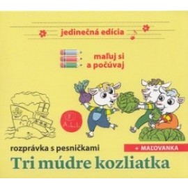 Tri múdre kozliatka - maľuj si a počúvaj