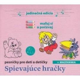 Spievajúce hračky - maľuj si a počúvaj