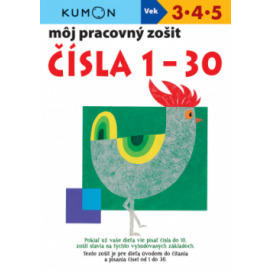 Čísla 1–30 - môj pracovný zošit